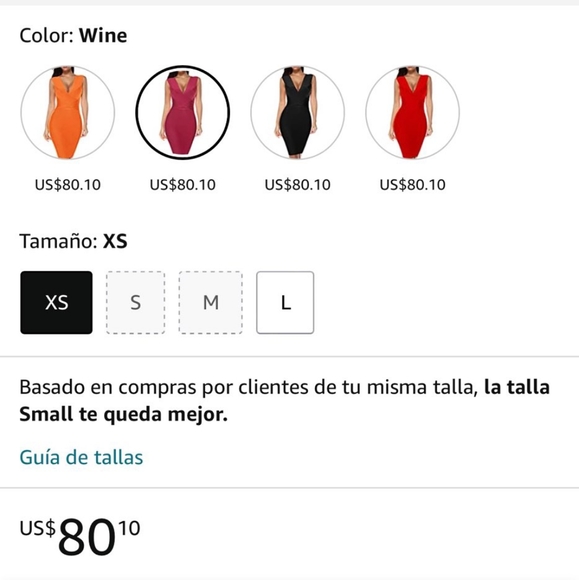 MEILUN BANDAGE STRECH WINE DRESS - Picture 10 of 11